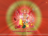 Panchmukhi Hanuman Wallpaper